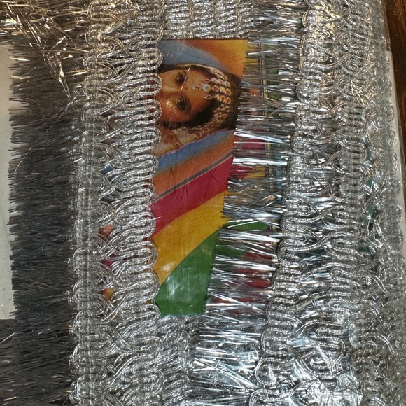 Ganesh Brand Other - Ganesh Brand Silver Tinsel Fringe Trim‎ G.B. Products 20 Yards Total 3 Pieces